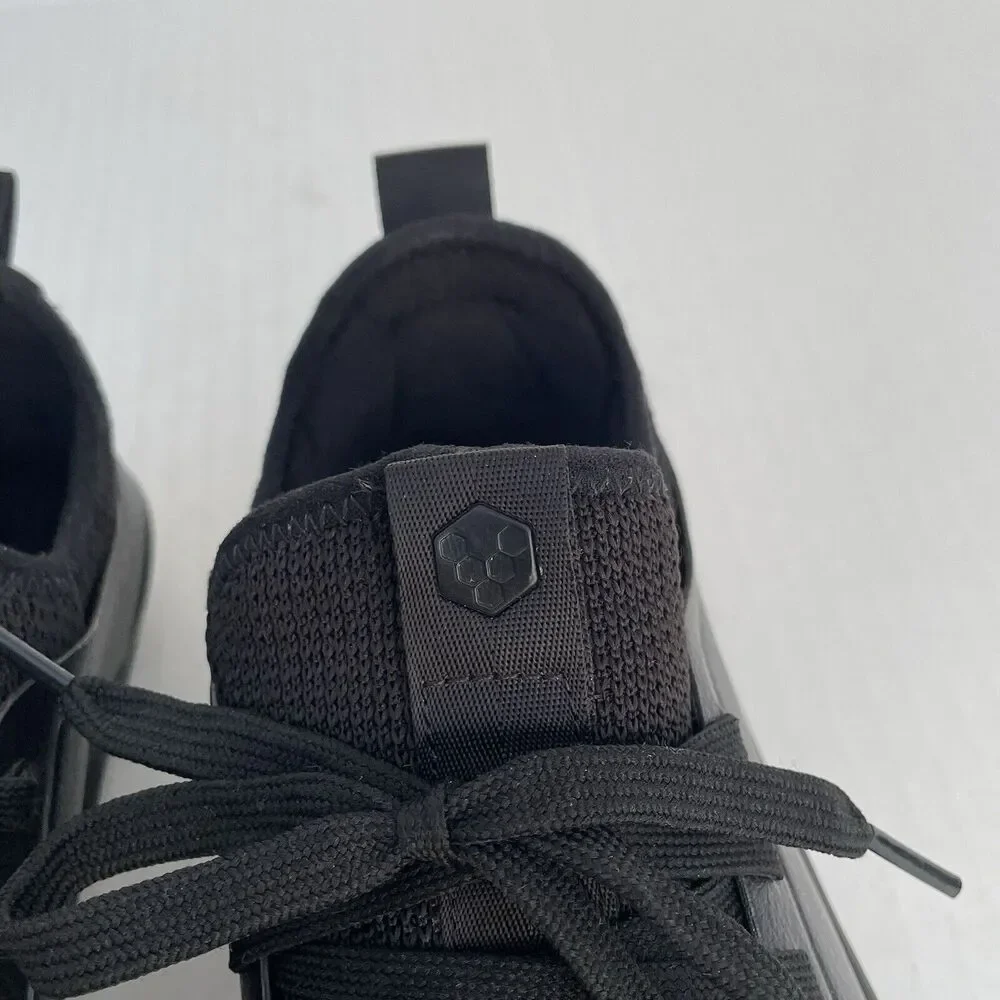 Vivobarefoot Womens Kasana Knit & Leather Black Minimalist Barefoot Shoes 8 EU39 - Picture 11 of 13